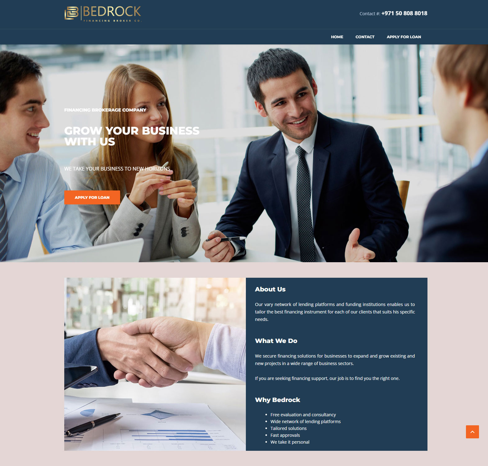 Bedrock Financing Brocker Co.